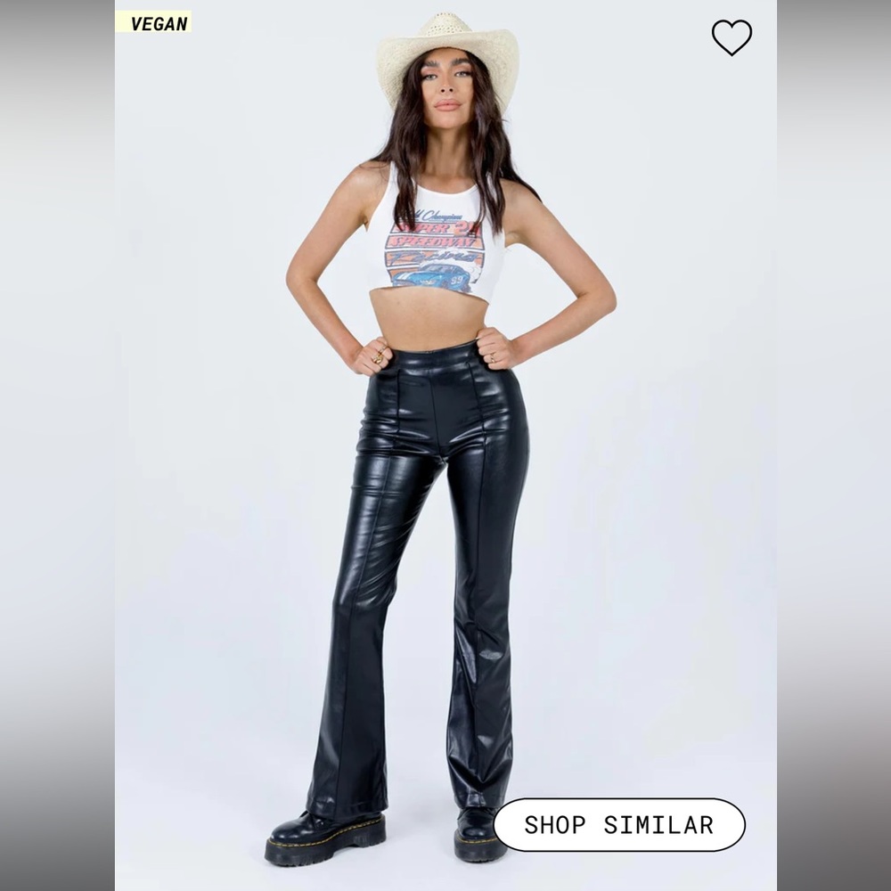 Princess Polly Braden Leather Pants